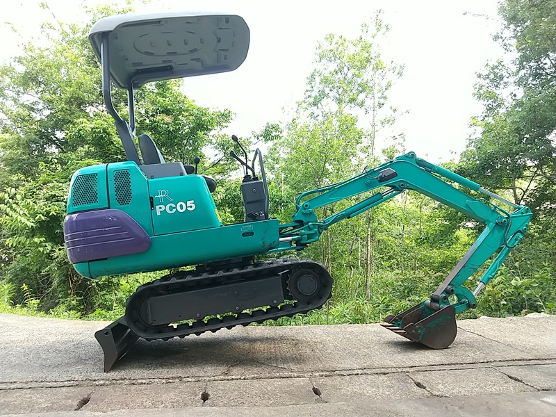コマツ パワーショベル PC05-7 ユンボ 油圧ショベル ミニユンボ 1トン 1t